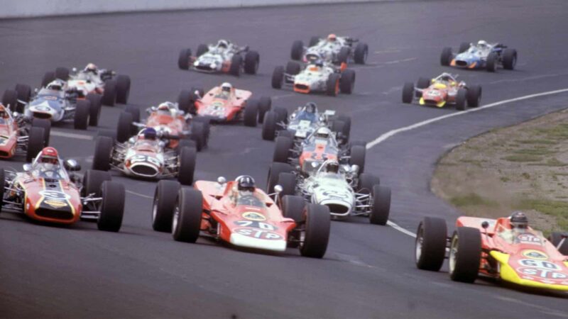 Lotus 56 Joe Leonard Graham Hill Vince Granatelli 1968 Indianapolis 500