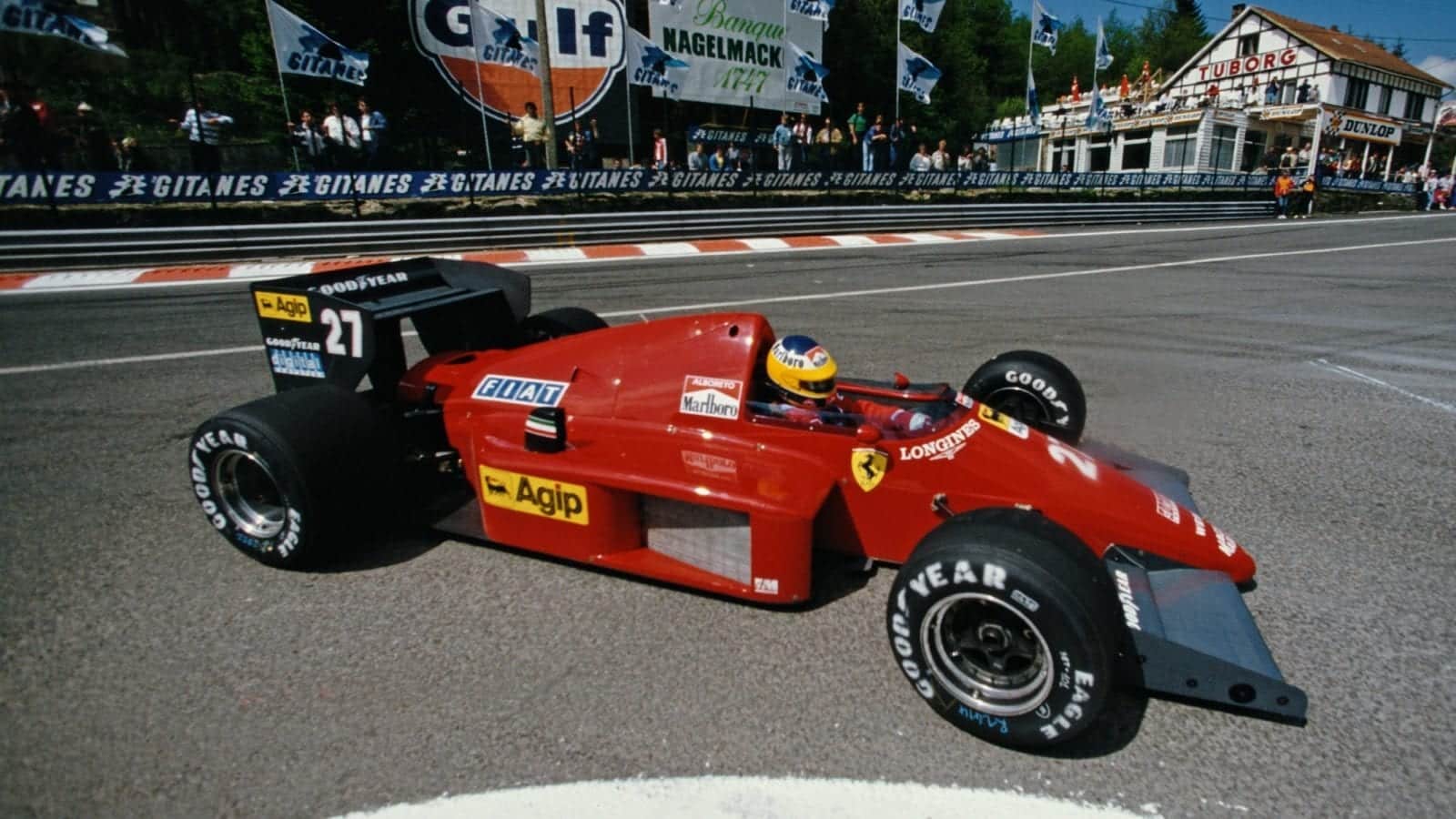 Michele Alboreto, Spa 1986