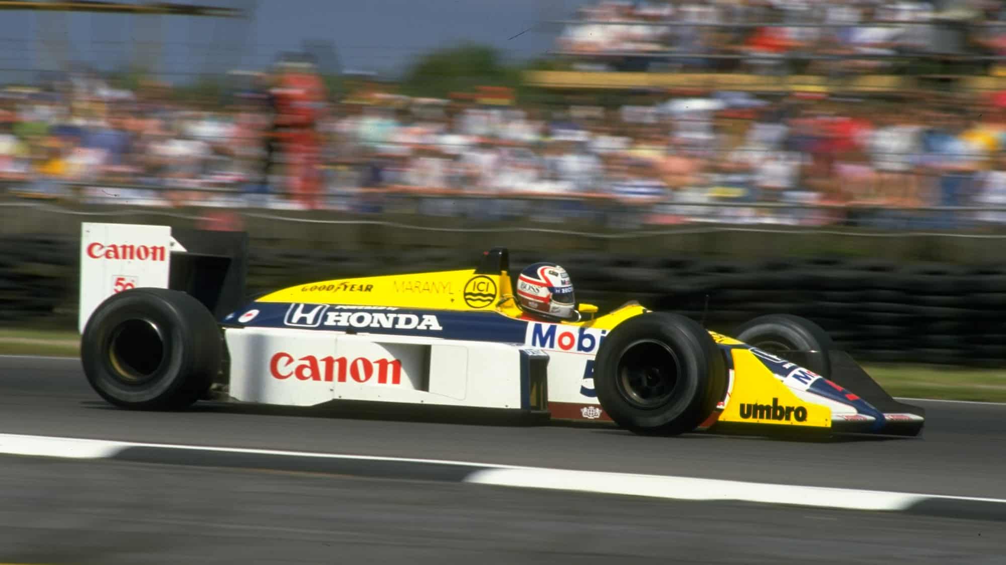 1987 British Grand Prix race report: Mansell pips Piquet August