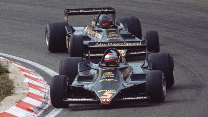 Mario Andretti Lotus 79 1978 Dutch GP Zandvoort