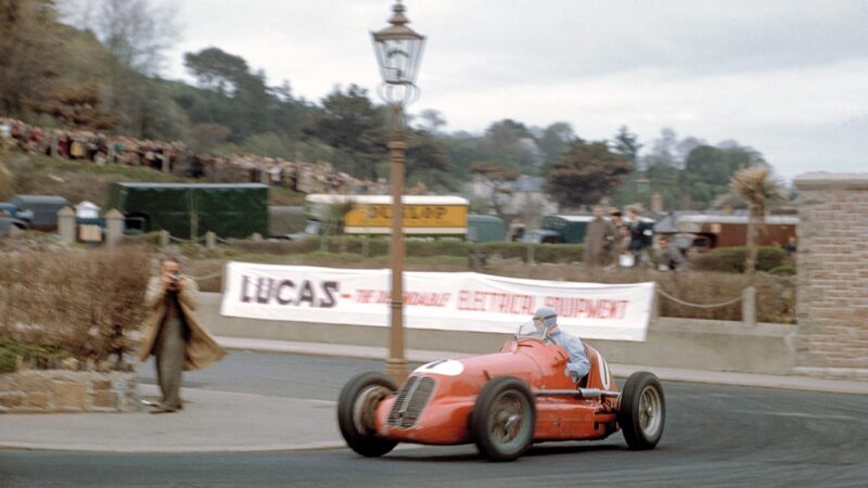 Maserati of Louis Chiron in the 1947 Jersey Road Race