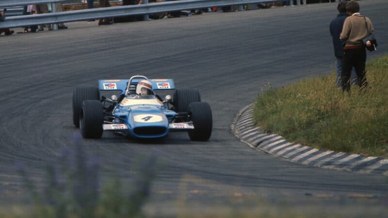 Matra of Jackie Stewart in 1969 Dutch Grand Prix