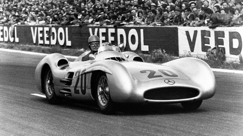 Mercedes of Karl Kling in 1954 French GP