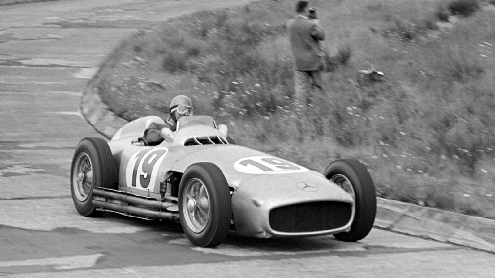 Mercedes of Karl Kling in 1954 German Grand Prix