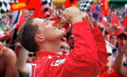 Schumacher carried Ferrari to F1 title — just as Lauda did 25 years earlier