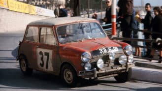 Surprise win for Paddy Hopkirk in Mini Cooper at Monte Carlo Rally: 1964 report