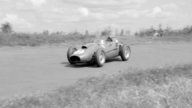 Peter Collins Ferrari at the 1958 German Grand Prix