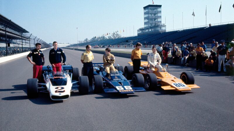 Peter Revson Indy 500 1971