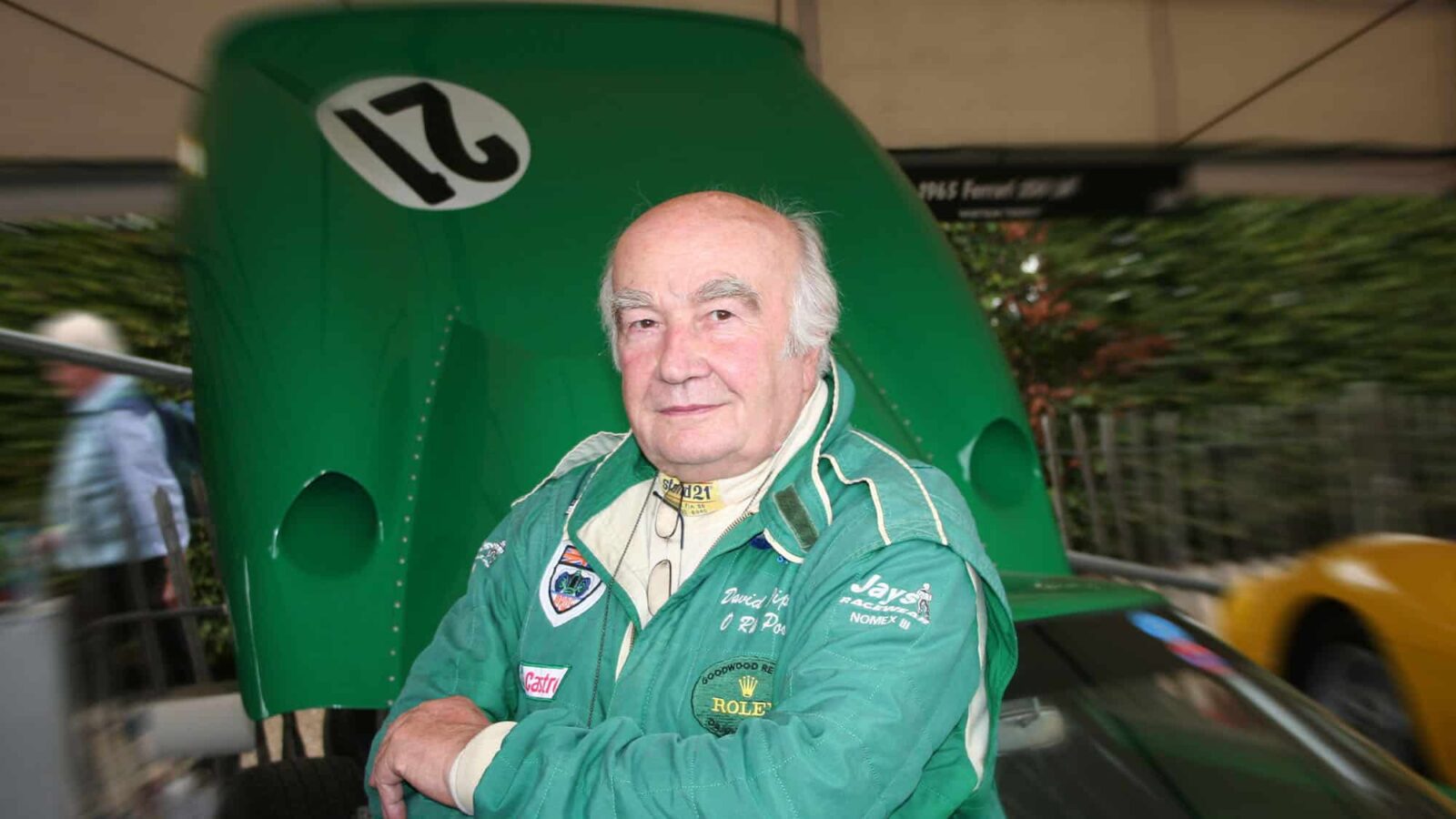 2009 GOODWOOD Revival - Racing legend David Piper - Image ID: 2BB6EGT (RF)