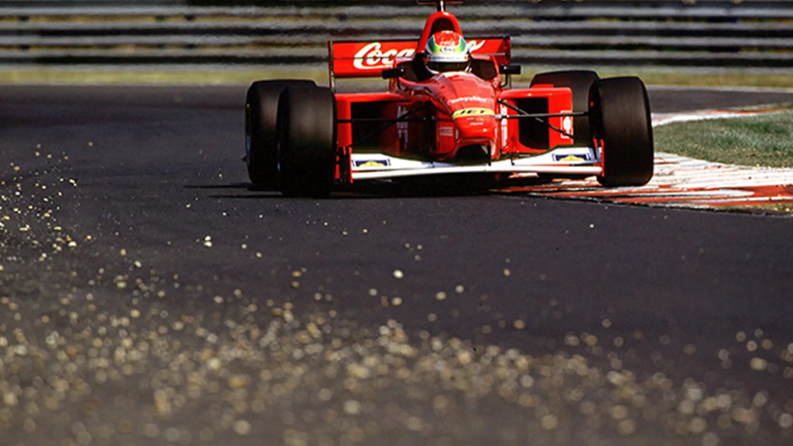 Justin Wilson in F3000 car