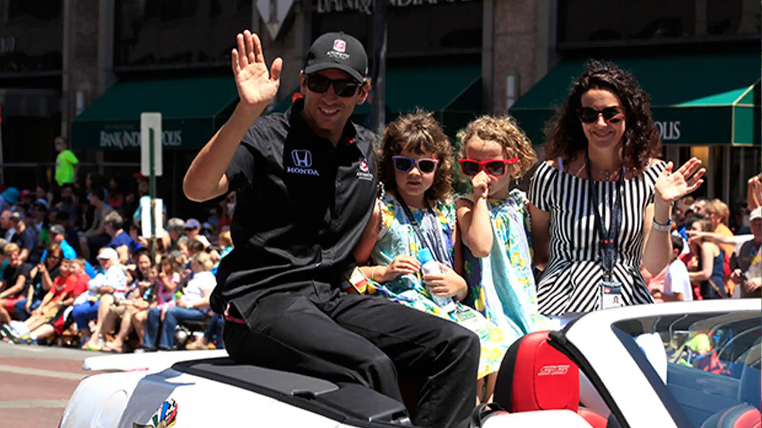 Justin Wilson with family