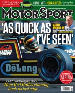 October 2015 Motor Sport cover
