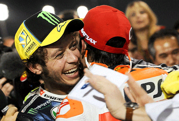 There’s no doubt: Rossi is a contender