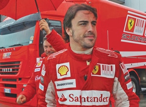 The anatomy of an F1 driver