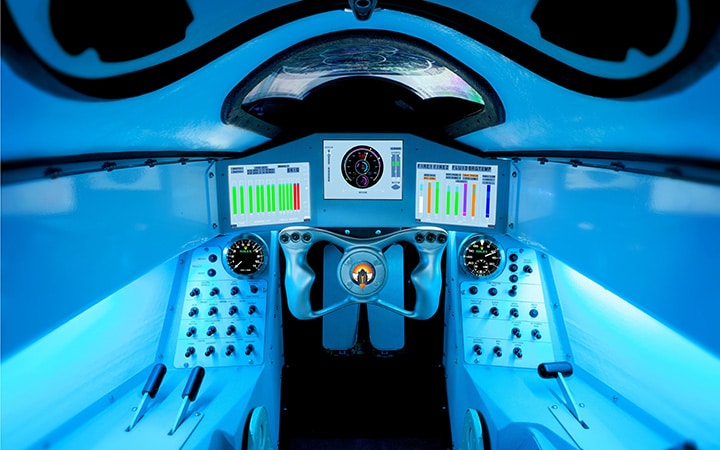 Inside Bloodhound’s cockpit