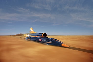 Bloodhound SSC engine test