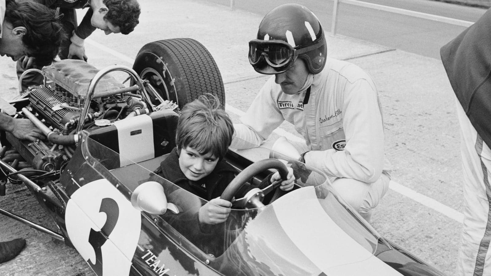 Damon Hill Graham Hill Silverstone 1967