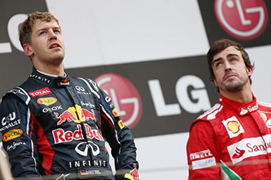 F1 title race heats up