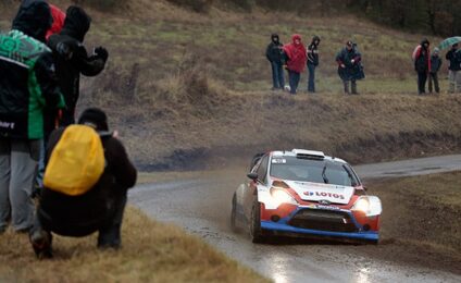GP drivers in the Monte Carlo Rally