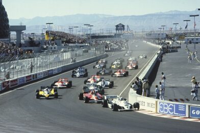 Racing in Las Vegas