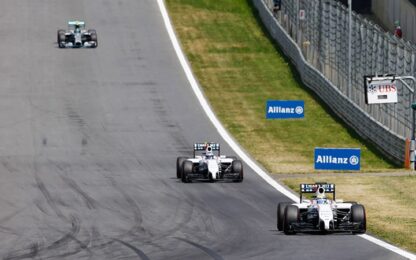 Overtaking your team-mate