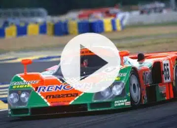 Johnny Herbert and the Mazda 787B