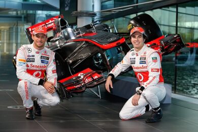 McLaren MP4-28 launch at Woking