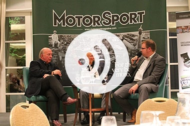 Reader event with Sir Stirling Moss