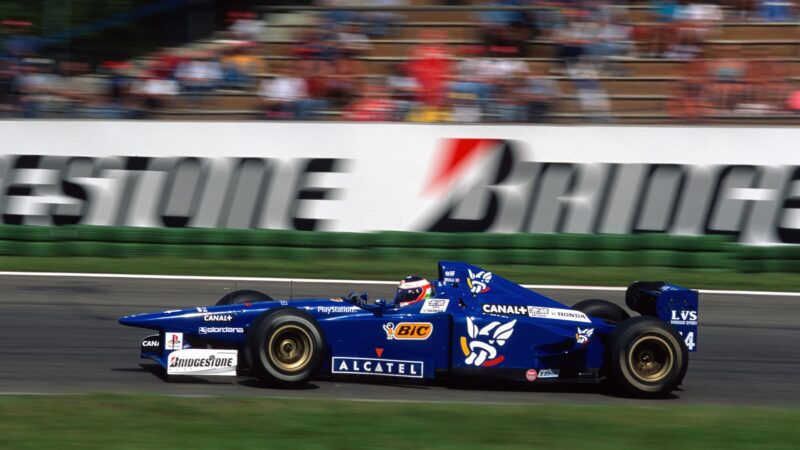 Prost F1 car of Jarno Trulli in 1997