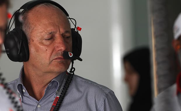 Defiant Ron Dennis back in Formula 1