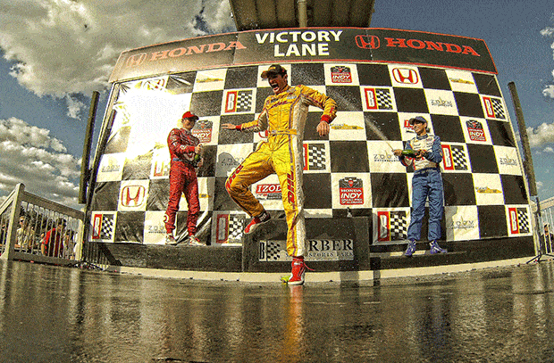 Ryan Hunter-Reay wins in Alabama