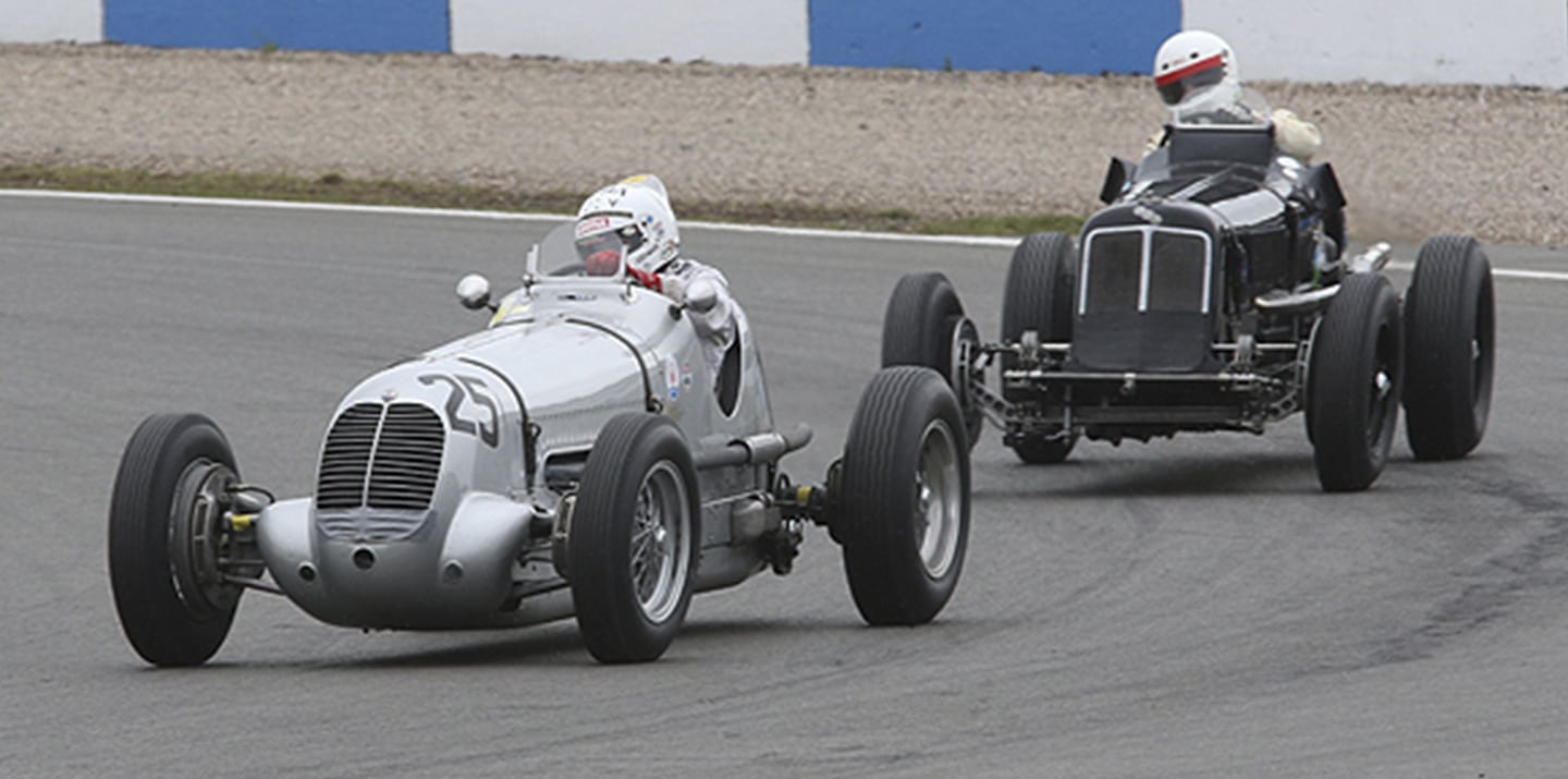 Stars shine at Donington Historic Festival