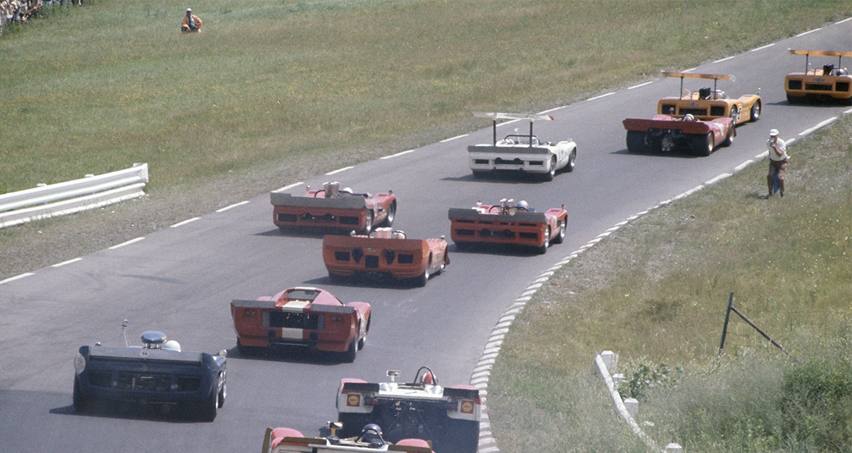 The British Grand Prix on tour; sports cars at the Glen Motor Sport