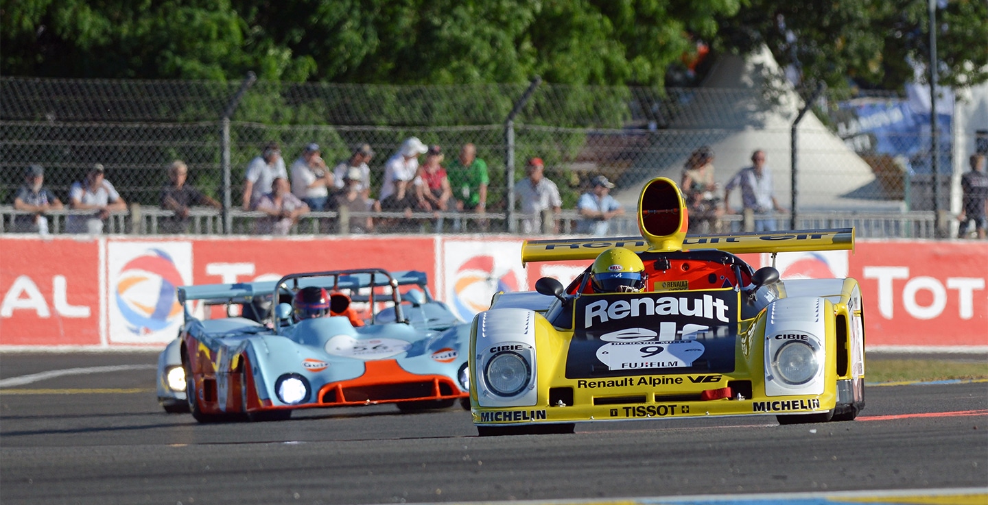 A postcard from the Le Mans Classic