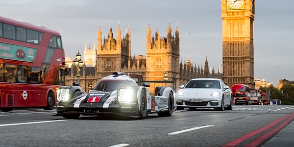 Gallery: Mark Webber’s 919 London drive