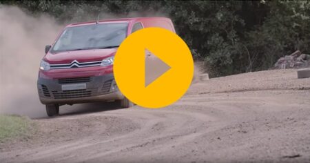 Watch: Kris Meeke goes rallying in a van
