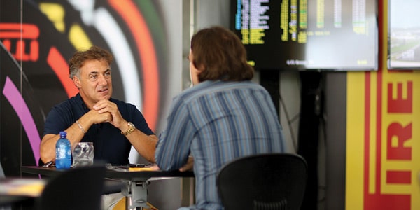 Lunch with Jean Alesi