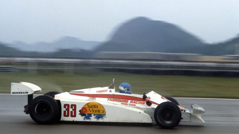 Theordore F1 driver Patrick Tambay