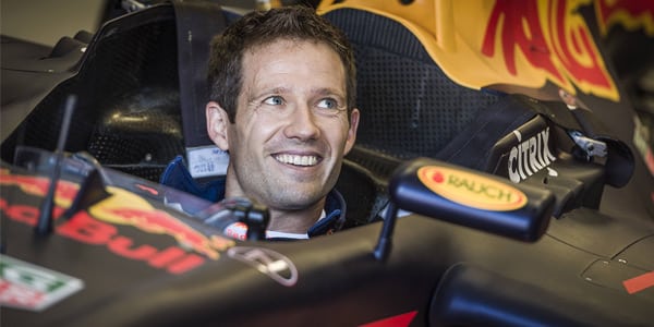 Ogier drives the Red Bull RB7