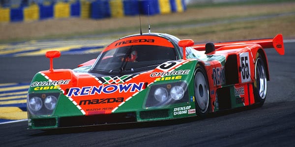 Watch the Mazda 787B tear through Le Mans