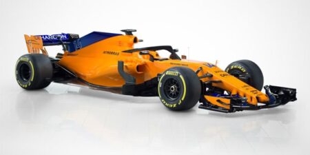McLaren MCL33 F1 car breaks cover