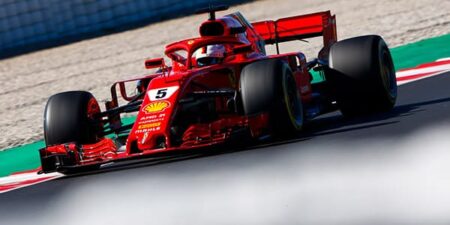 Ferrari tops opening morning of second F1 test