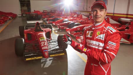 Schumacher’s favourite test driver: Ferrari’s Andrea Bertolini