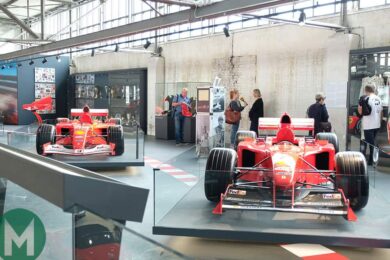 Michael Schumacher exhibition opens