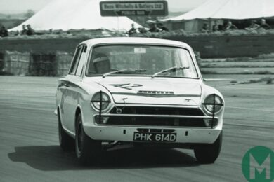 Clark’s classic Lotus Cortina