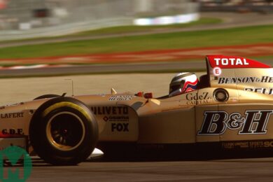 UPDATED: Martin Brundle’s 1996 Jordan at auction