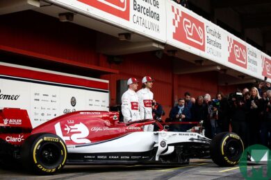 Alfa Romeo reveals C38 2019 F1 car livery