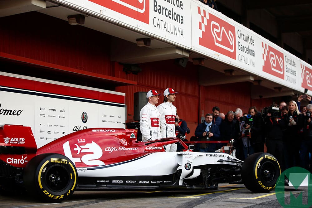 Alfa Romeo reveals its C38 car for the 2019 season