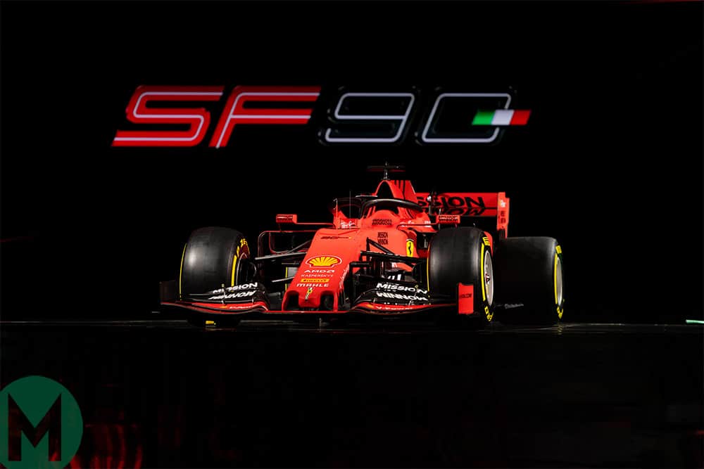 Ferrari 2019 F1 car SF90 launch