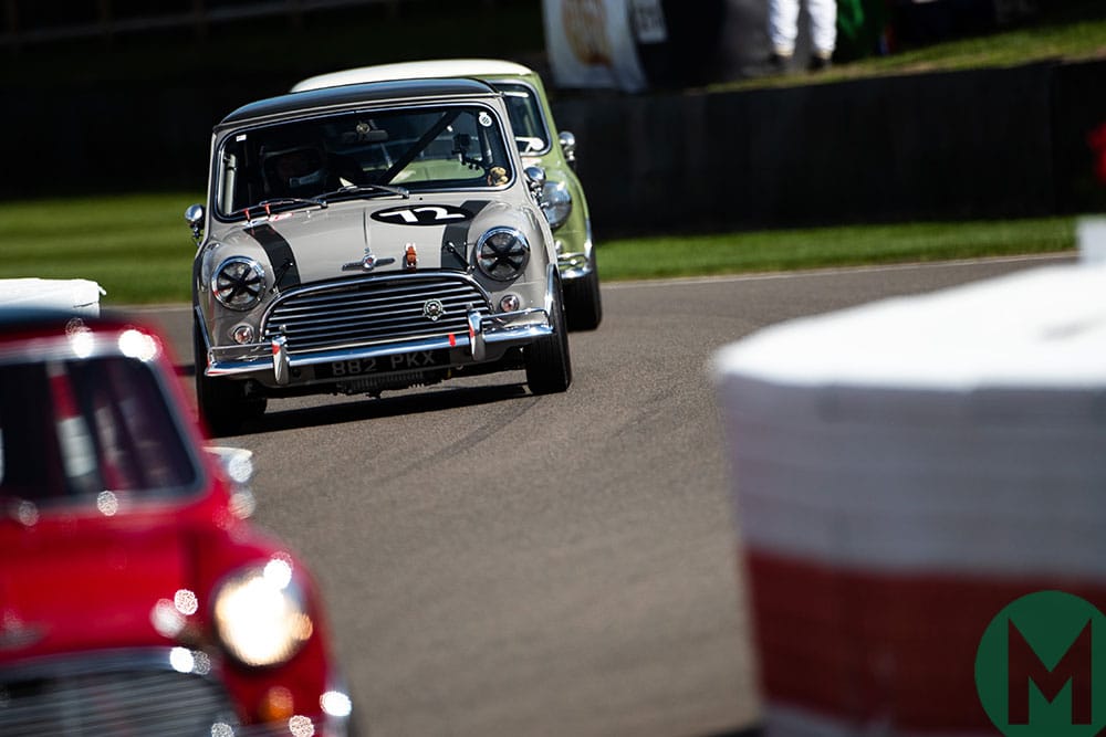 Minis at the Goodwood Members' Meeting